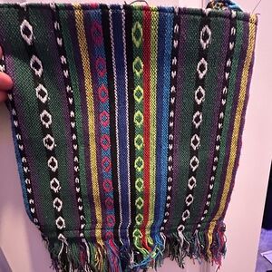 Colorful Striped Woven Textile